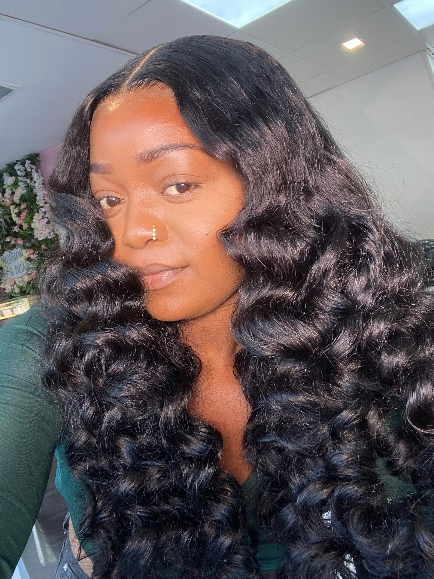 Juliana" Virgin Hair Burmese Curly Wig