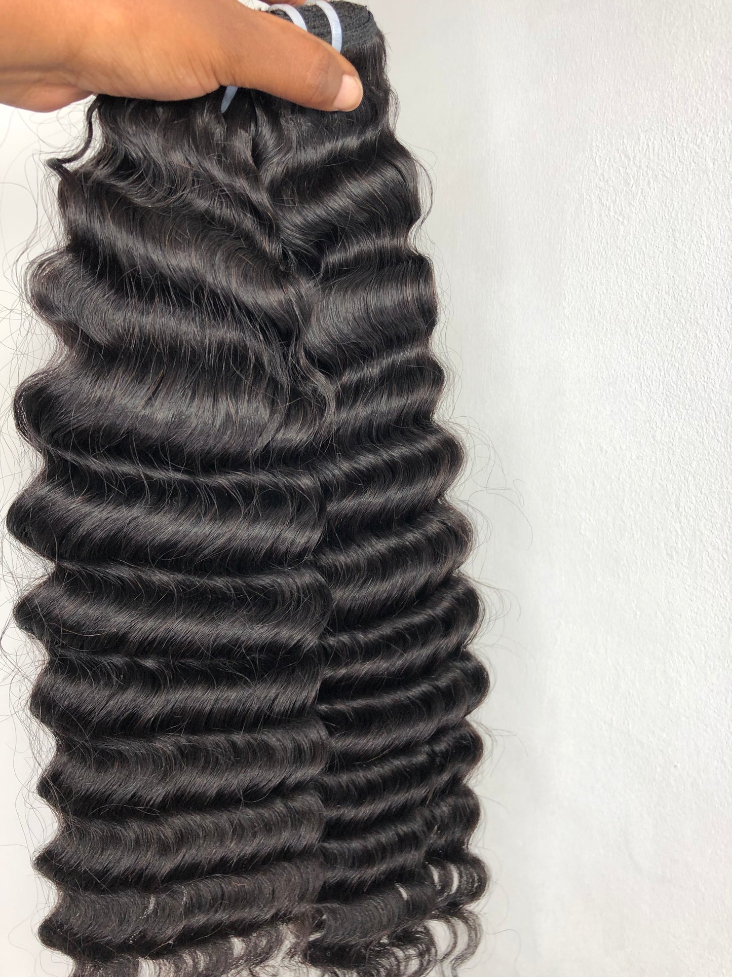 Virgin Deep wave Curly Hair Extensions human hair bundle deals